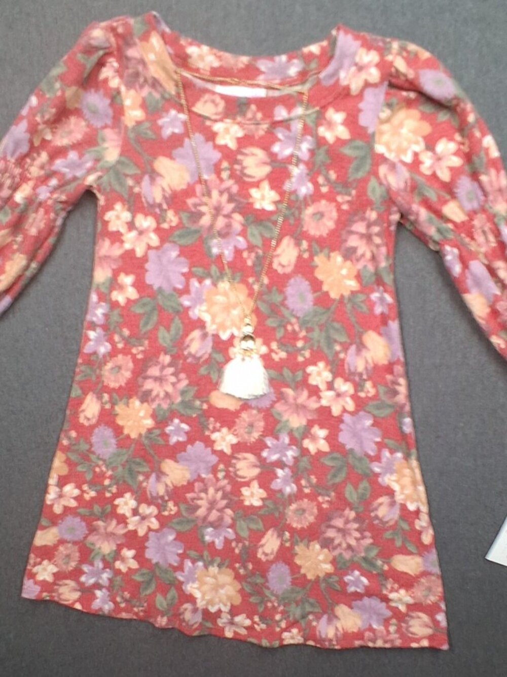 Girls dress, Bonnie Jean, size 8, multicolored,  new with tags